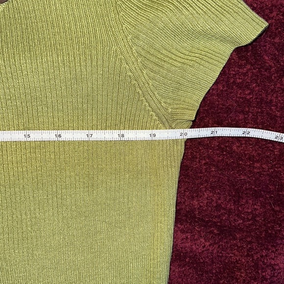 Requirement’s Women's Green XL Sweater Shirt Sleeves Crew Neck Stretch - Picture 7 of 7
